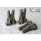 1/48 OFAB-100-120 100kg High-Explosive/Fragmentation Bomb (Set Contains Six Bombs)