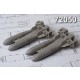 1/72 OFAB-250 T High-Explosive Fragmentation 250kg Bomb (4pcs)