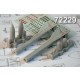1/72 Kh-25MP Anti-Radar Missiles AS-12 "Kegler" w/Passive Radar HH Module 2VP