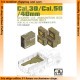 1/35 Cal.30 & Cal.50 40mm Modern US Ammo Boxes & Ammunition Belt