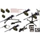 1/35 M2HB .50 Cal Gun Set with M3 Tripod & M63 AA Mount