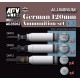 1/35 German 120mm Ammunition Set B