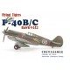 1/144 Chinese Air Force P-40B/C Hawk-81A2 AVG