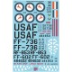 1/32 Korean War North-American F-51 Mustangs Decals
