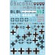 1/48 Monotone Messerschmitt Bf-110D Decals