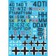 1/72 Junkers Ju 88 Bomber Decals