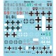 1/72 Monotone Messerschmitt Bf-110 Decals