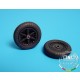 1/32 Messerschmitt Bf-109F Wheels + Paint Mask for Hasegawa kit