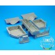 1/32 Sukhoi Su-27 Flanker B Wheel Bay for Trumpeter kit