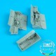 1/32 LTV A-7 Corsair II Wheel Bay for Trumpeter kit