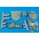 1/32 F8F-1 Bearcat Wheel Bay for Trumpeter kit
