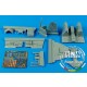 1/32 F8F-1 Bearcat Cockpit Set for Trumpeter kit