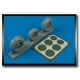 1/32 Lockheed P-38 Lightning Wheels & Paint Masks