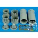 1/32 EF-2000A Typhoon Late Exhaust Nozzles for Trumpeter kit