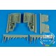 1/32 Republic P-47D Thunderbolt Wheel Bay for Hasegawa kit