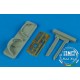 1/32 Mig-23 Flogger Canopy Frame for Trumpeter kit
