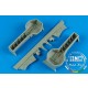 1/32 A6M5 Zero Fighter Wheel Bay for Tamiya kit