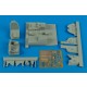 1/32 Douglas A-1H Skyraider Cockpit Set for Zoukei Mura kits 