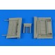 1/32 North American T-28 Trojan Airbrakes for Kitty Hawk 
