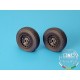 1/48 Messerschmitt Me-262A Schwalbe Wheels + Paint Mask for Tamiya