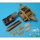 1/48 Messerschmitt Me-262A Schwalbe Wheel Bay &Cockpit Set for Tamiya