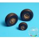 1/48 Arado Ar-234B Blitz Wheels + Paint Mask for Hasegawa kit