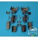 1/48 Messerschmitt Me 410A1 Detail Engine for Revell/Monogram kit