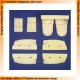 1/48 Mosquito FB Mk.VI/NF Mk.II Wheel Bay for Tamiya kit