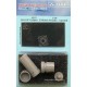 1/48 JAS-39C Gripen Exhaust Nozzle - Opened for Italeri kit