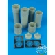 1/48 B-58 Hustler Exhaust Nozzles for Revell/Monogram kit