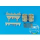 1/48 F6F-3/5 Hellcat Wheel Bay for Eduard kit