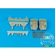 1/48 F6F-3/5 Hellcat Wheel Bay for Eduard kit