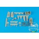 1/48 Heinkel He 162A Cockpit Set & Wheel Bay for Tamiya kit