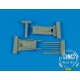 1/48 MIG-29 Fulcrum Airbrakes for Academy kit