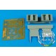 1/48 Junkers Ju-87D Stuka Air Coolers for Hasegawa kit