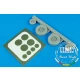 1/48 Phantom FGR.2 Wheels & Paint Masks for Revell/Hasegawa kit