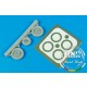 1/48 MIG-15 Fagot Wheels & Paint Masks