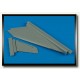 1/48 J35 Draken Vertical Fin for Hasegawa kit
