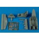 1/48 FJ-4B Fury Cockpit Set for HobbyBoss kit