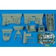 1/48 Spitfire Mk.XIVc Cockpit set for Academy kit
