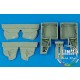 1/48 P-47 Thunderbolt Wheel Bays for Tamiya kit