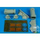 1/48 F/A-22 Raptor Exhaust Nozzles - Closed for Hasegawa kit
