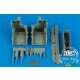 1/48 F-22A Raptor Wheel Bay for Hasegawa kit