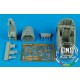 1/48 A-7E Corsair II Cockpit Set (Early V.) for HobbyBoss kit