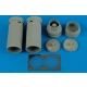 1/48 Grumman F-14A Tomcat Exhaust Nozzles - varied for Academy kits 