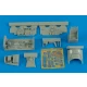 1/48 Lockheed P-38J Lightning Cockpit Set for Academy kits 