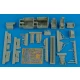 1/48 North-American F-100F Super Sabre Cockpit Set - early version for Trumpeter kits