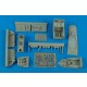 1/48 Messerschmitt Me 410B-2/U4 Cockpit Set for Meng Models kits 
