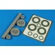 1/48 Mikoyan MiG-23M/MiG-23MF Flogger Exhaust Nozzle - opened for Trumpeter kits 