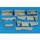 1/48 Sepecat Jaguar Wheel Bay for Kittyhawk Model kits 